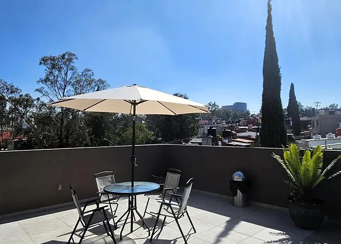 R07 At Itesm Cem Full Services, Shared-kitchen, Fridge ,laundry, Smart Tv, Parking, Balcony Casa de hóspedes